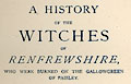 History of the witches of Renfrewshire...